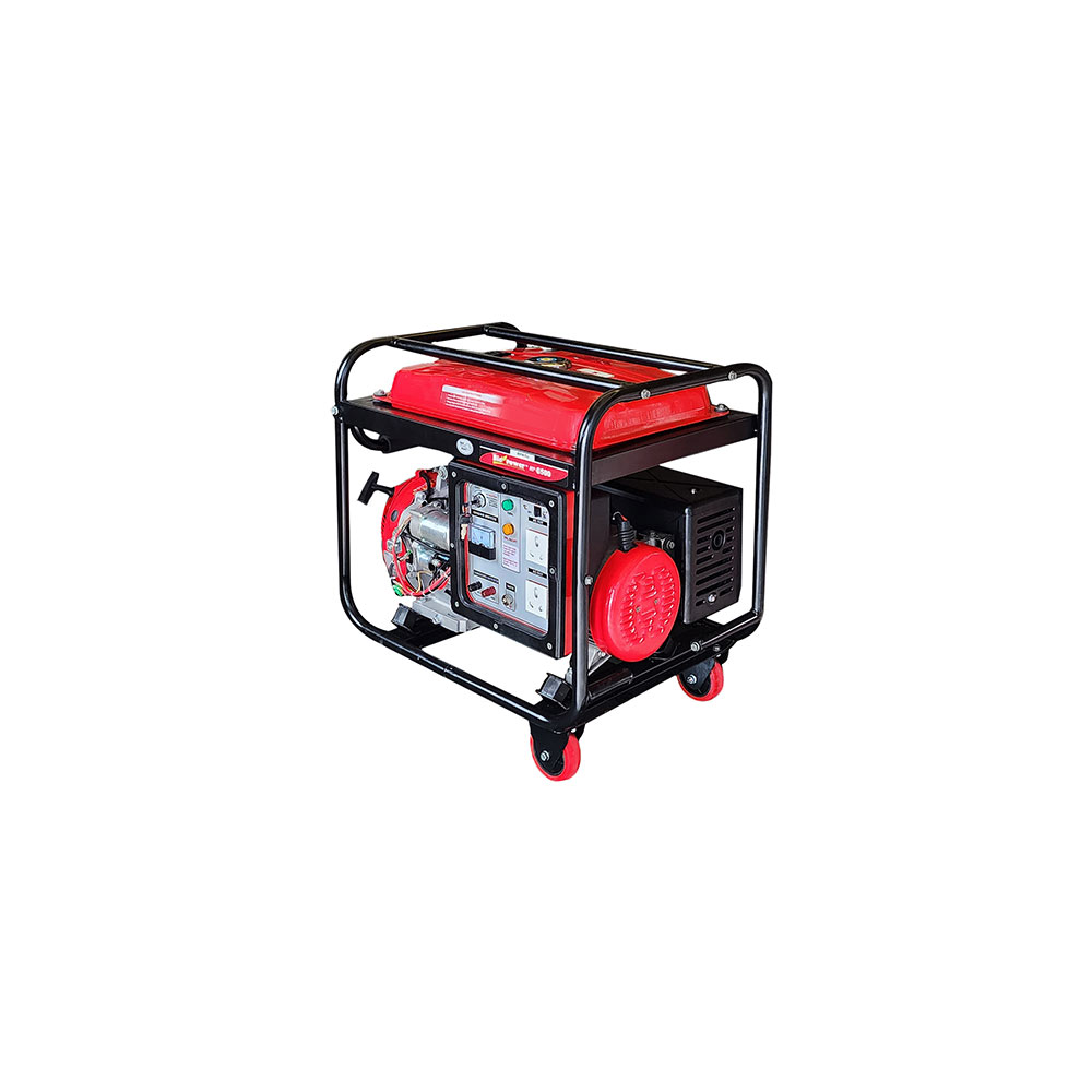 5.5 KVA Portable Generator, Petrol Run, Model HP-6500, Recoil Start